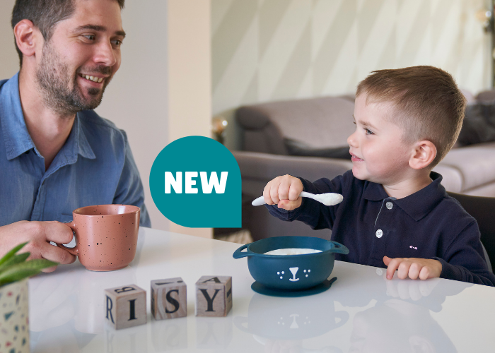 Taste ISY 2-Piece Silicone Bowl & Spoon Weaning Set – Babymoov Cyprus