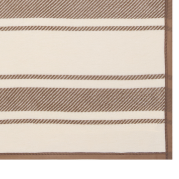 Dockside Stripe Sepia Blanket