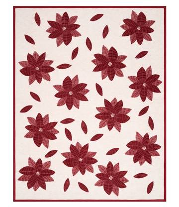 Poinsettias Blanket