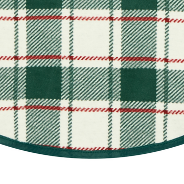 Stewart Plaid Christmas Tree Skirt
