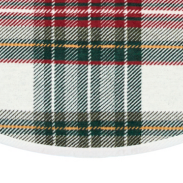 Stewart Plaid Christmas Tree Skirt