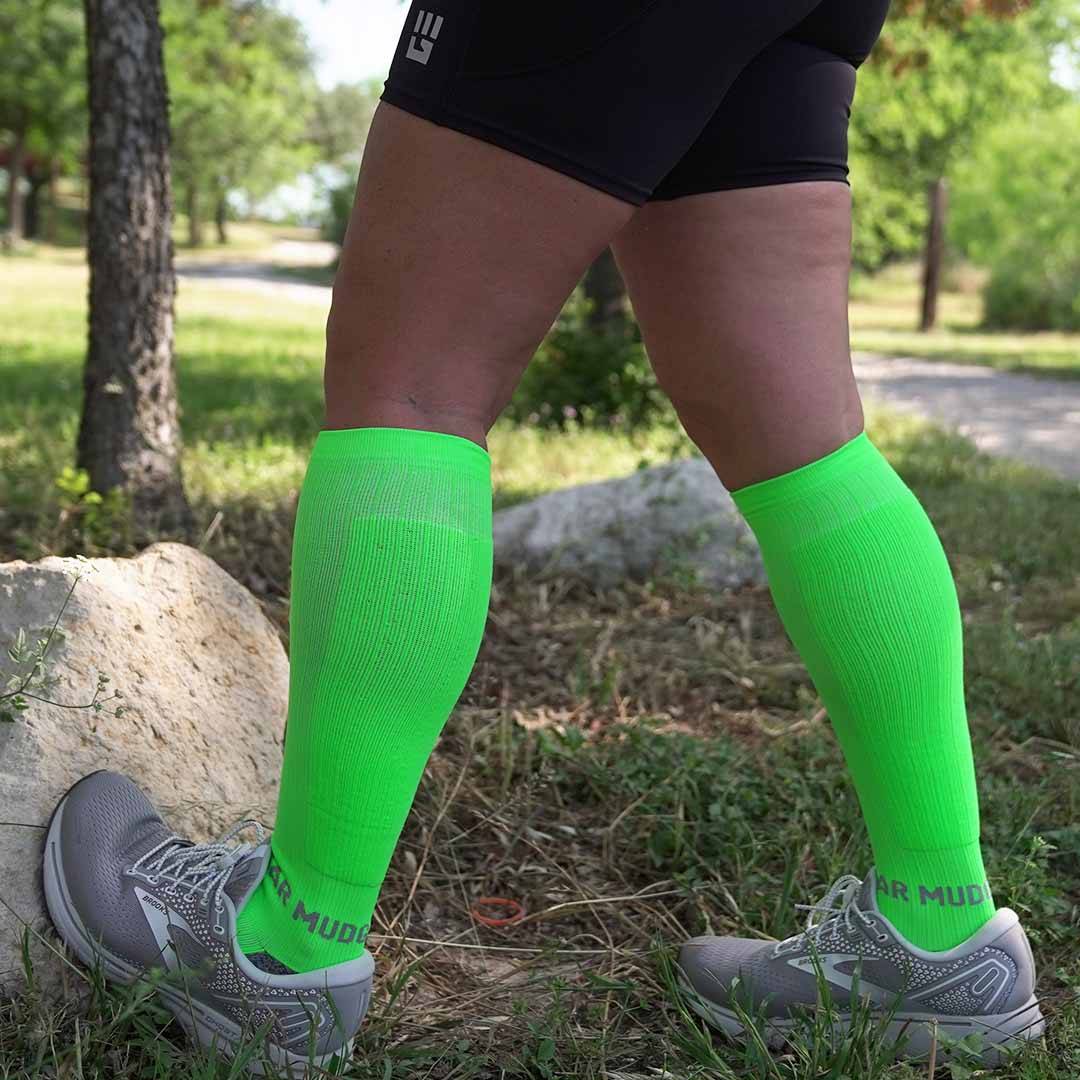 Endure Green Trainer Socks