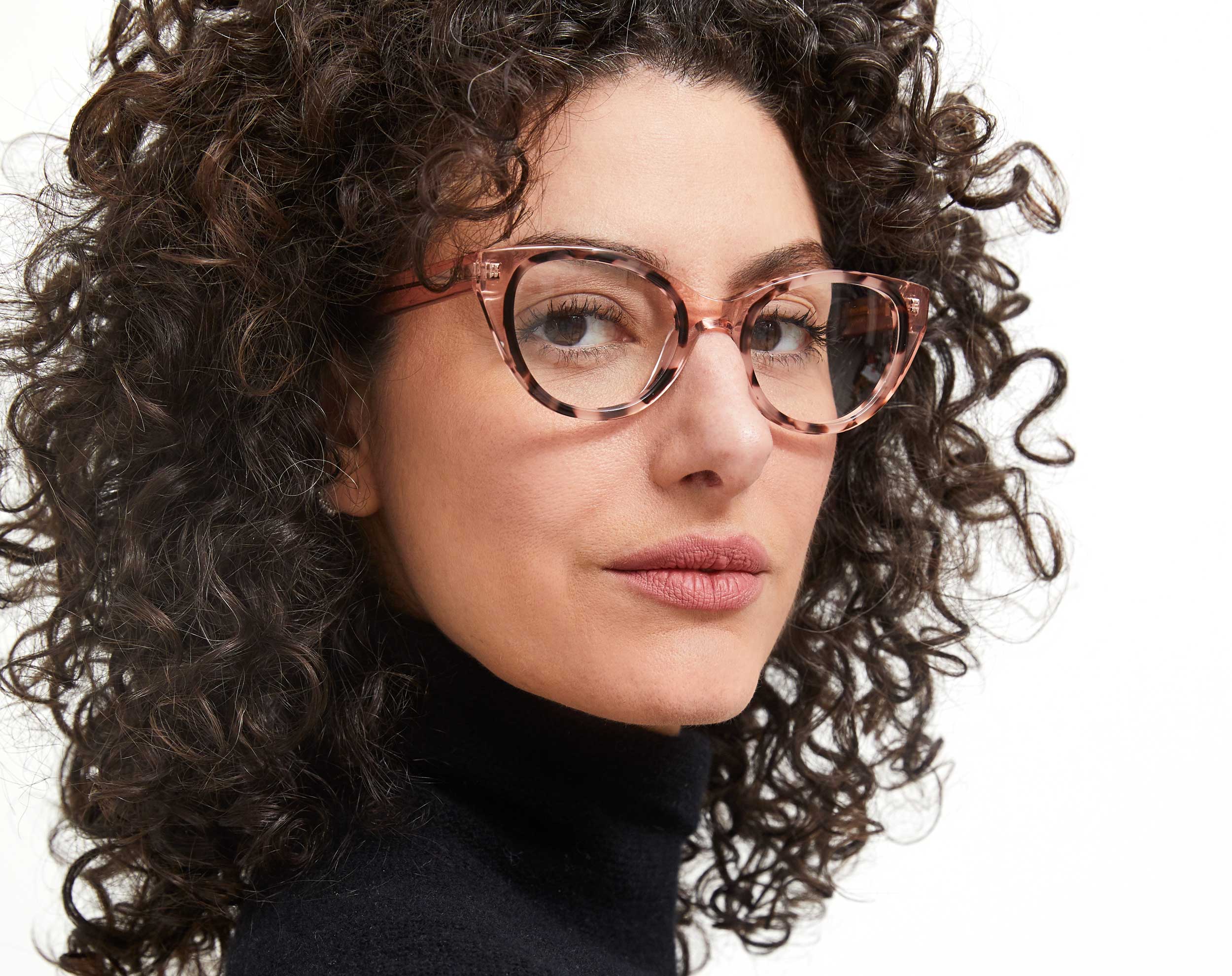 Photo of a man or woman wearing Colette Cherry Reading Glasses by French Kiwis