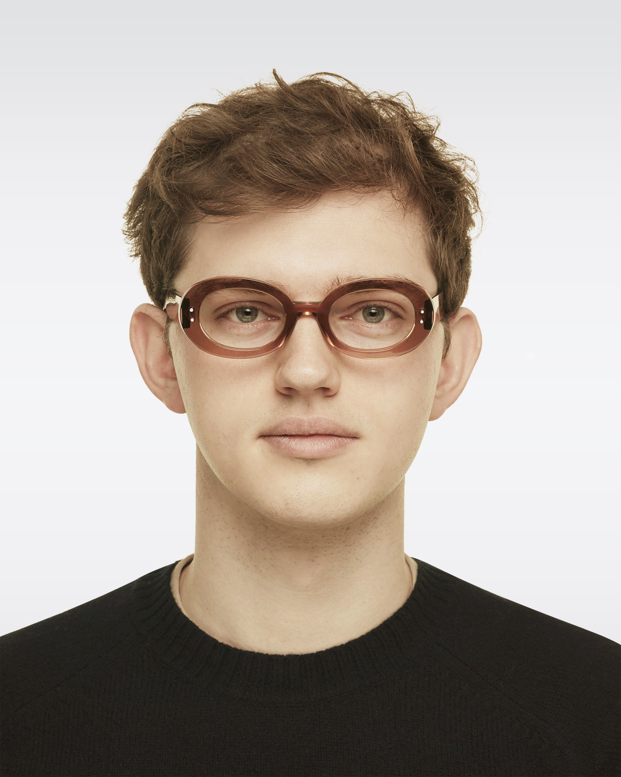 Goldington: Bold oval glasses | Cubitts