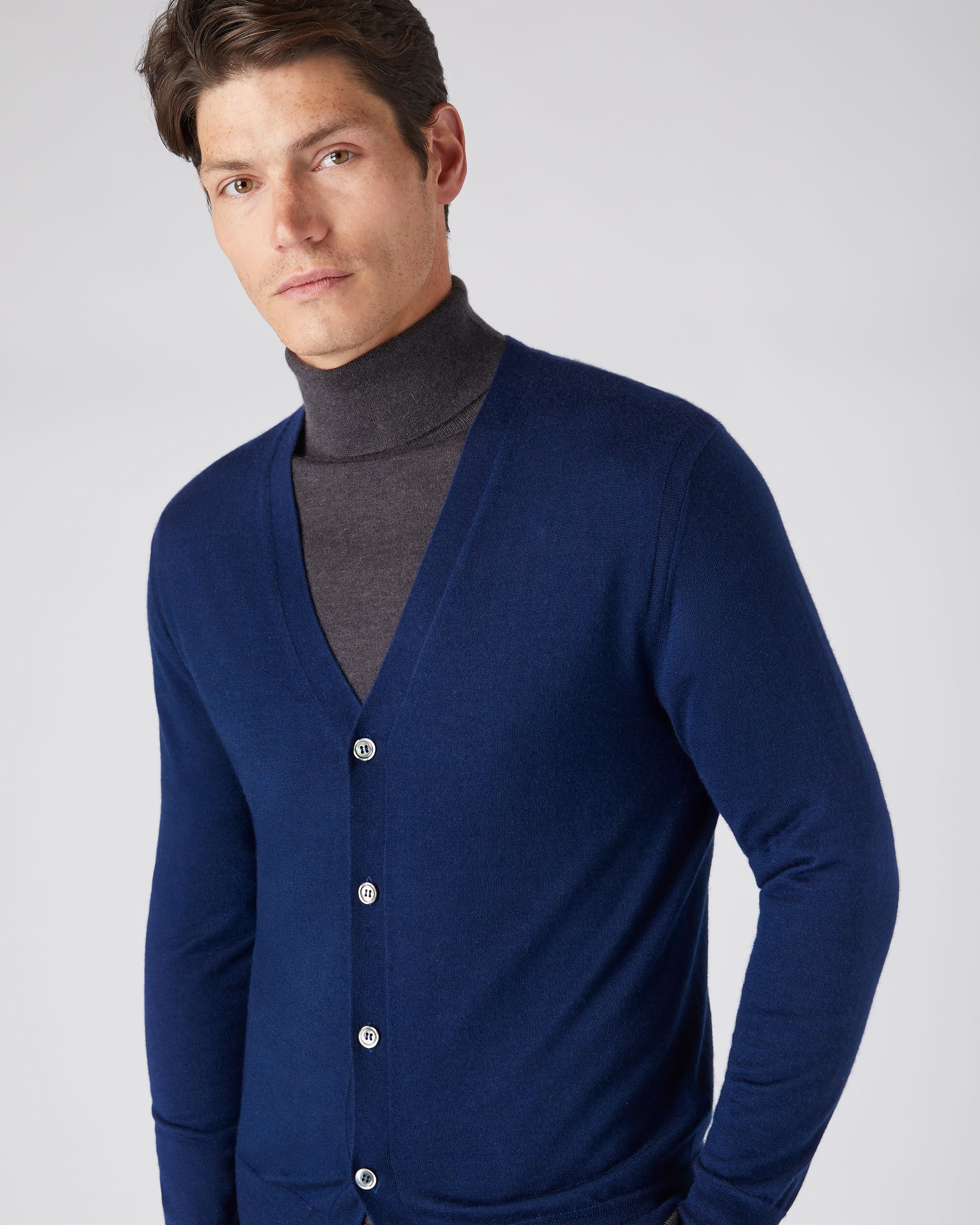 Polo 2024 neck cardigan