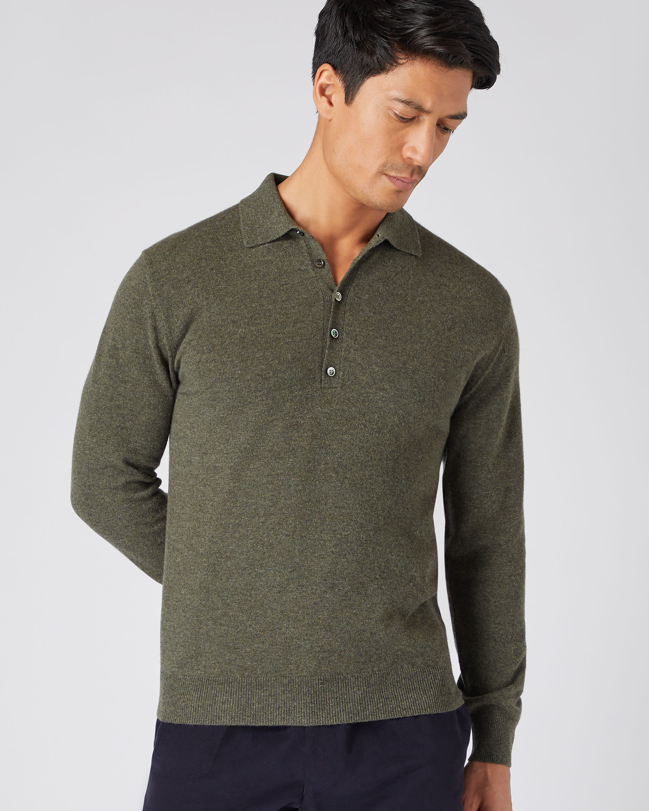 Cashmere 2024 polo shirt