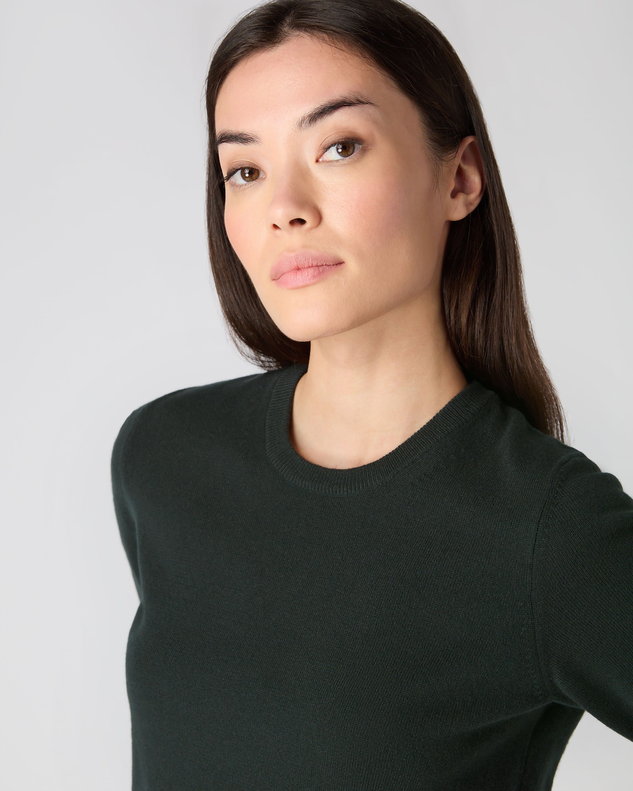 Dark green cashmere clearance jumper