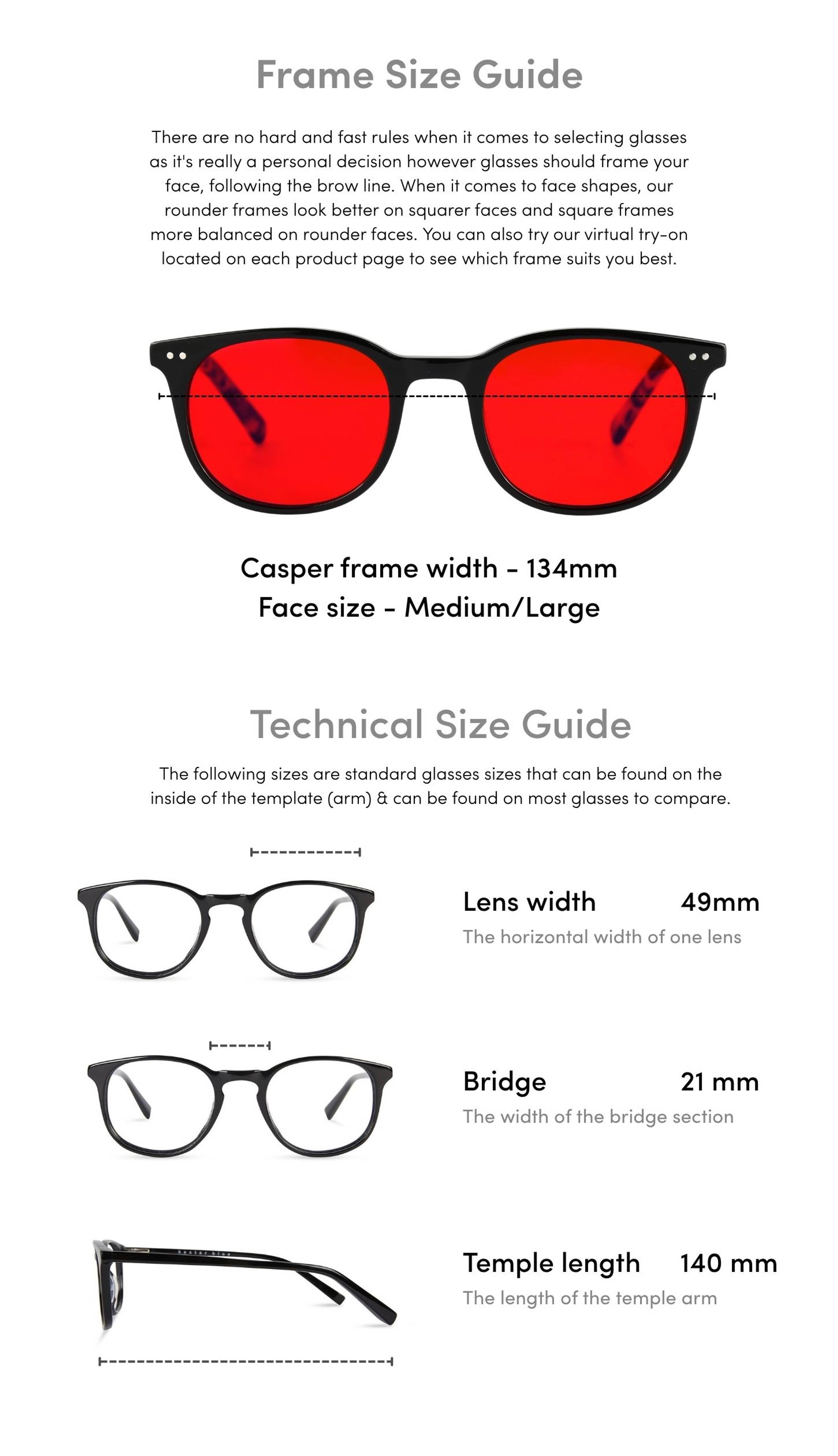 Casper Blue Light Blocking Glasses - Black