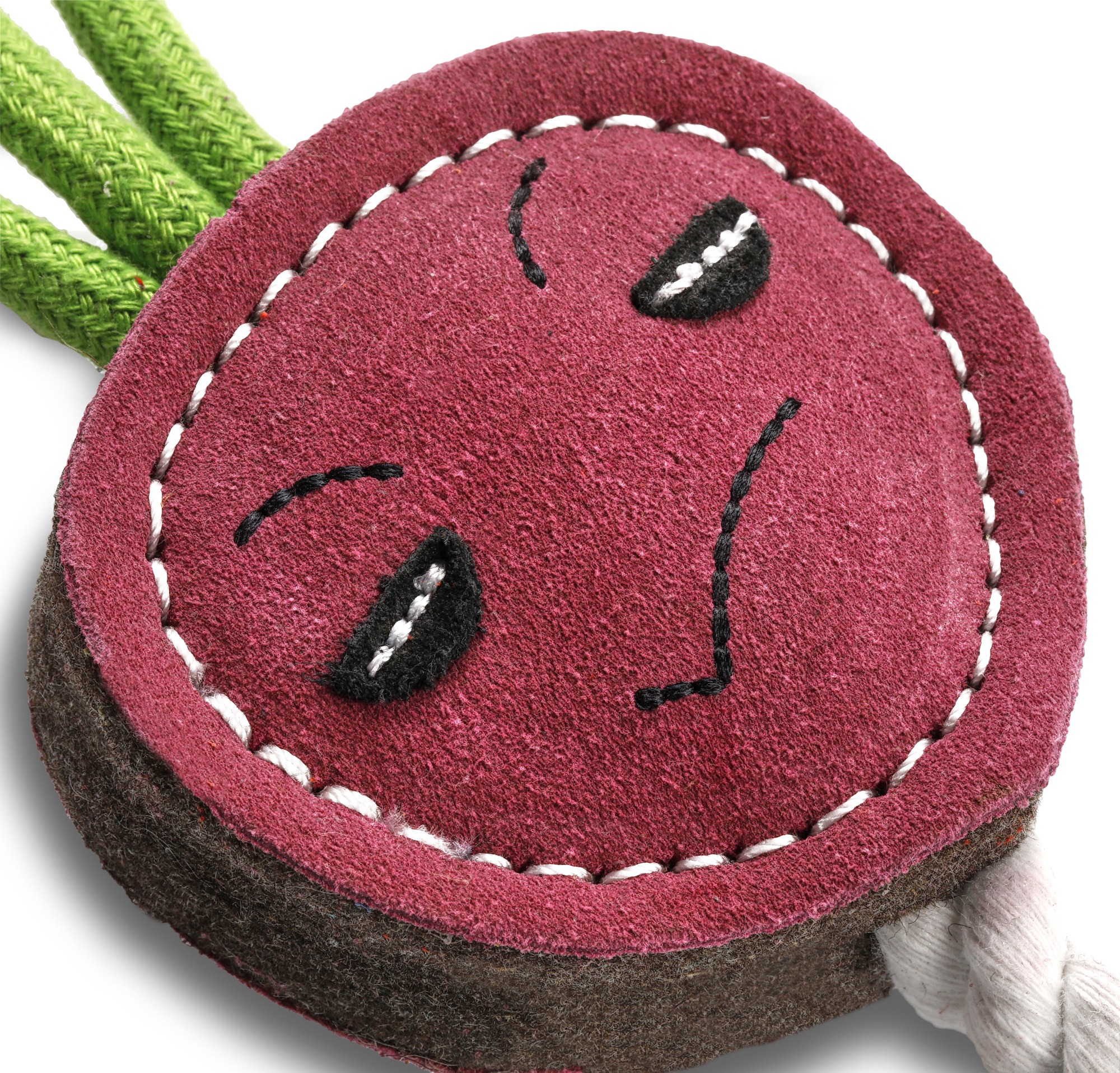 Ruby the Radish, Eco Dog Toy – Green and Wilds - Retail