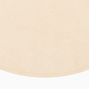 Harborview Herringbone Cream Christmas Tree Skirt