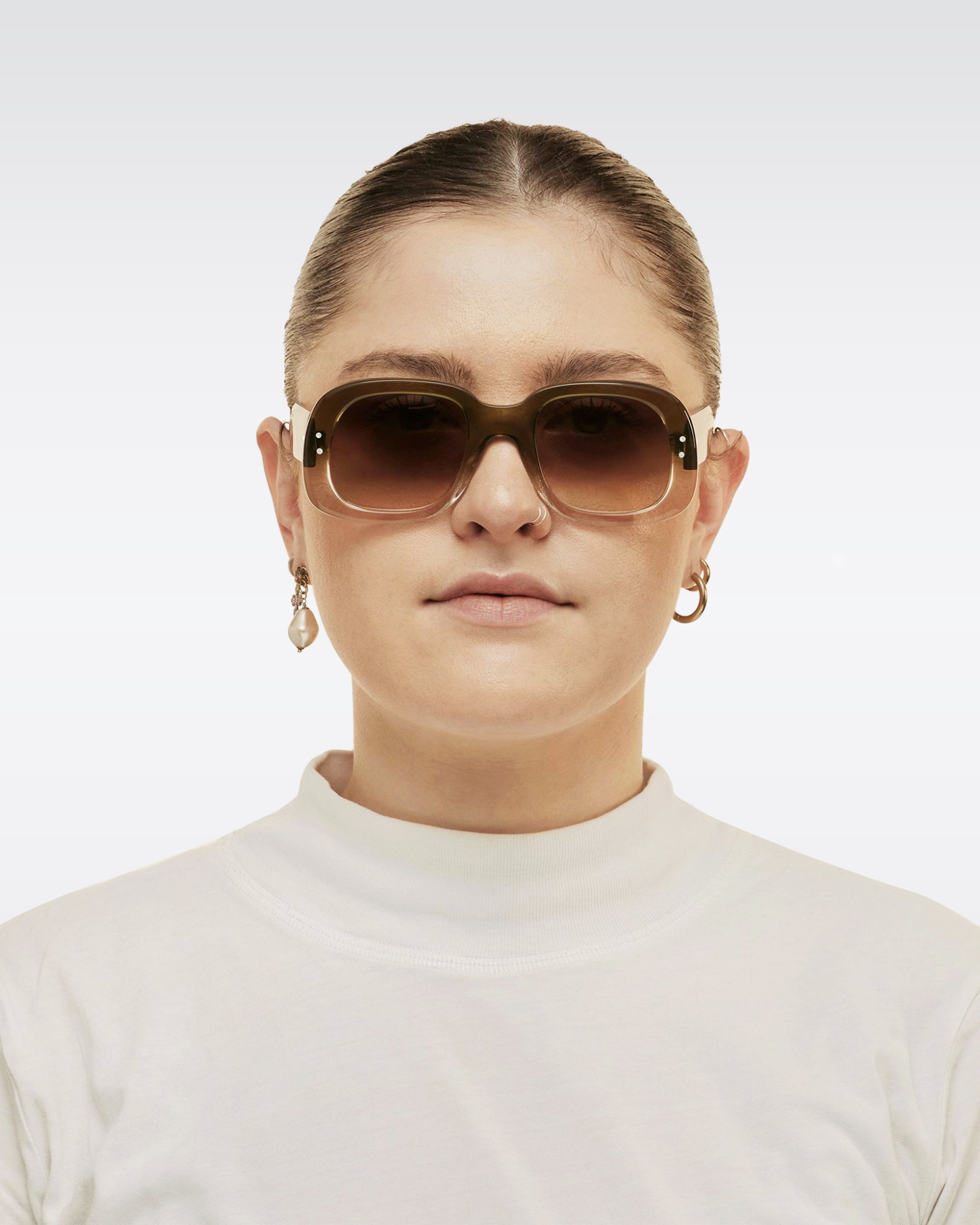 Killy Square sunglasses with hidden hinges Cubitts