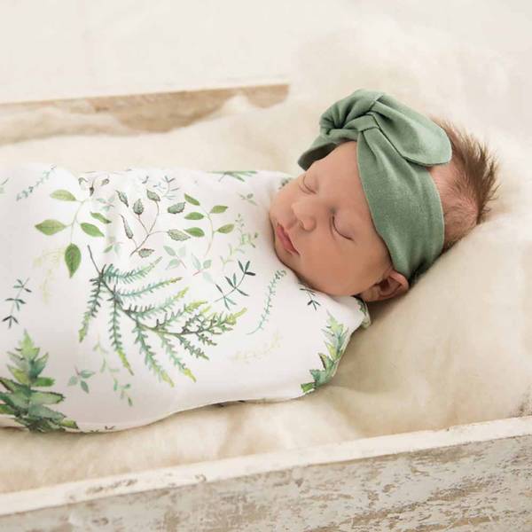 Enchanted Baby Swaddle with Beanie For Girls & Boys Snuggle Hunny Kids