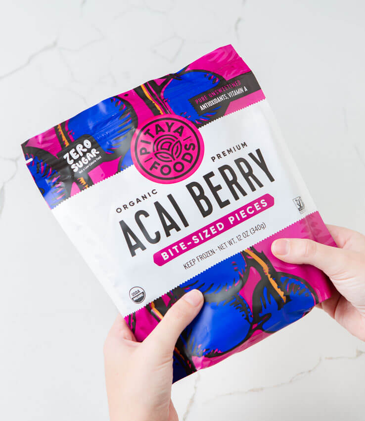 Organic Acai Berry Bite-Sized Pieces