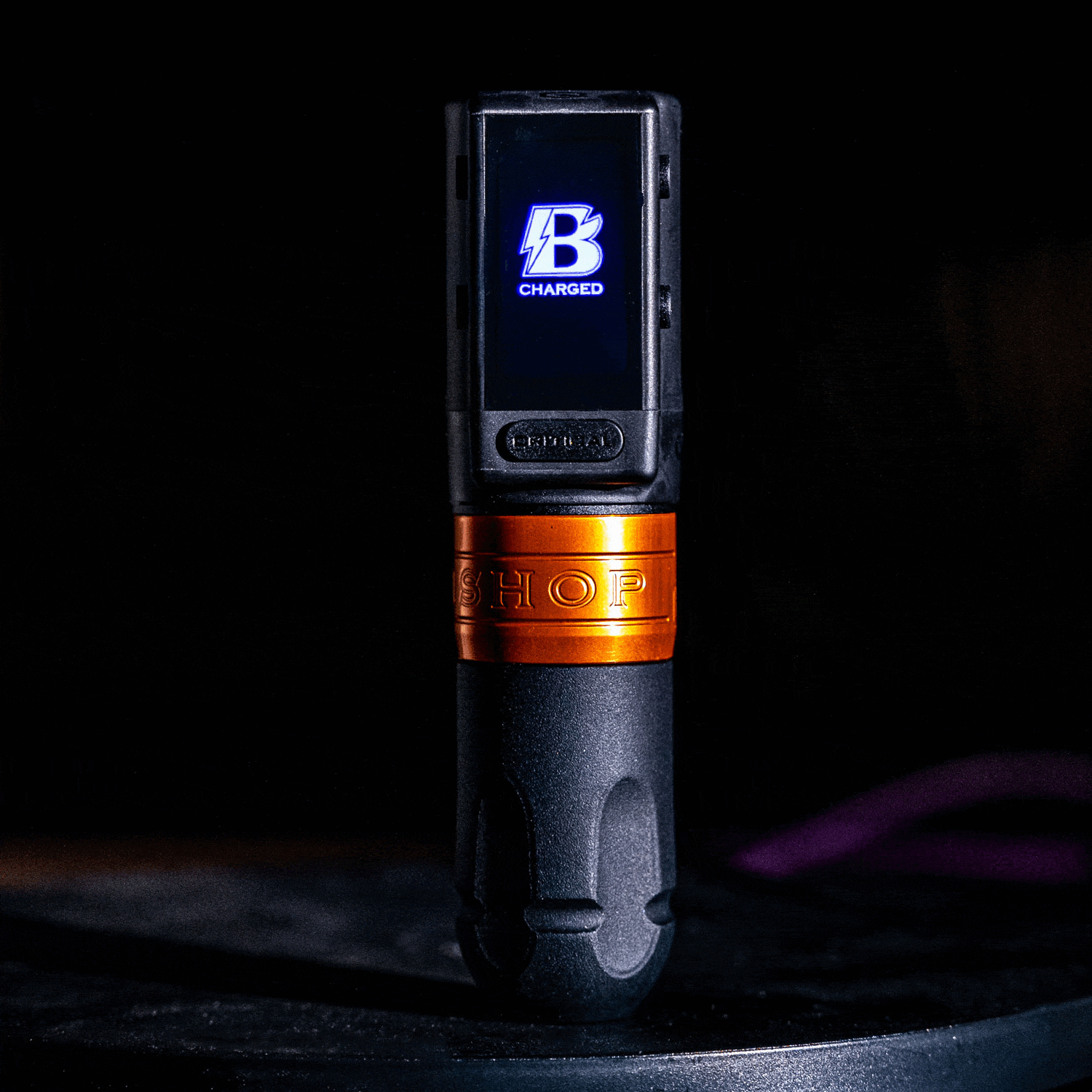 Bishop Power Wand Tattoo Machine with Advanced Battery - Full Set 11 ezgif.com optimize.gif 09 18 48 390