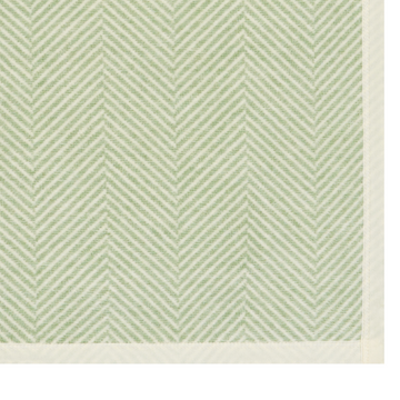 Harborview Herringbone Sprout Green Mini Blanket