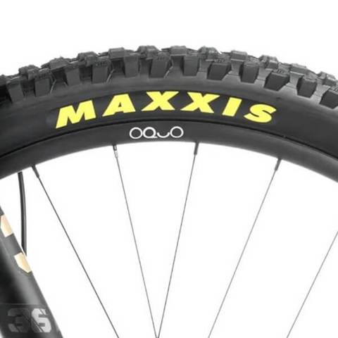 Orbea Rise LT M10 2025 Maxxis Tyres Front and Rear on Oquo Wheels