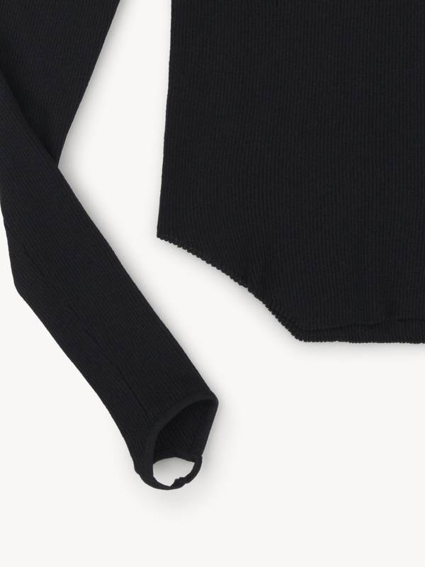 Slither Jumper Black