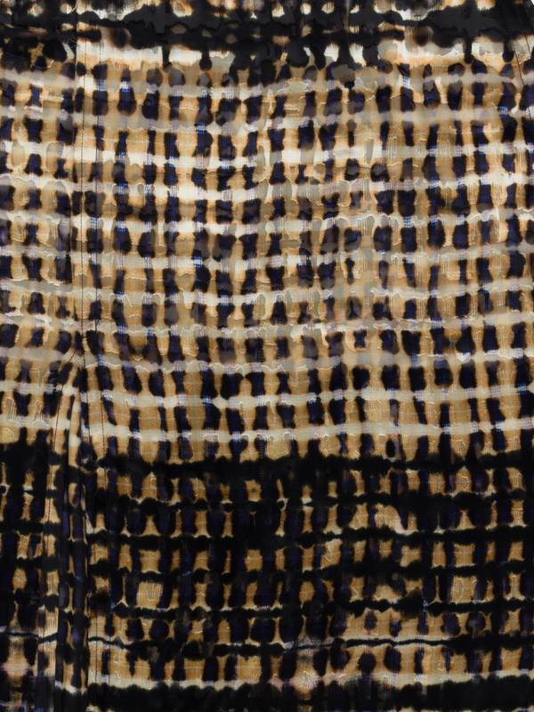 Snake Skirt Ink Plaid