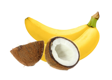 coconut and banana