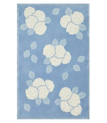 Hydrangeas Bluebell Midi Blanket