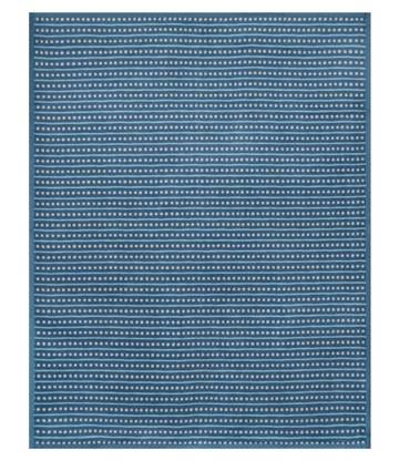 Beach Pebble Cornflower Blanket