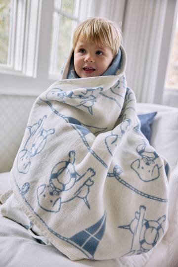 Sailor Pups Midi Blanket