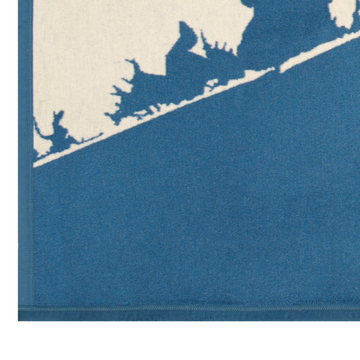 The Hamptons Map Blanket