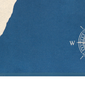 Door County Map Blanket