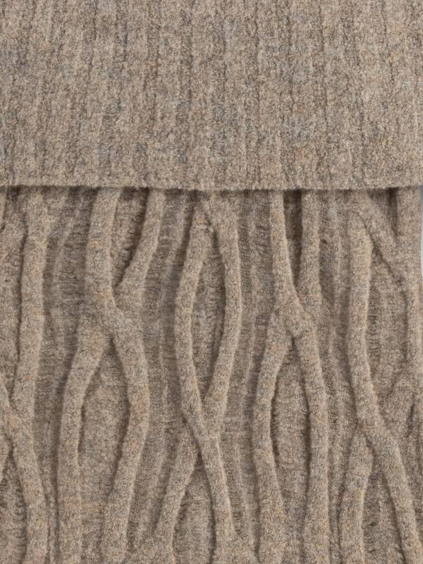 JPG x KNWLS Clavicle Dress Stone