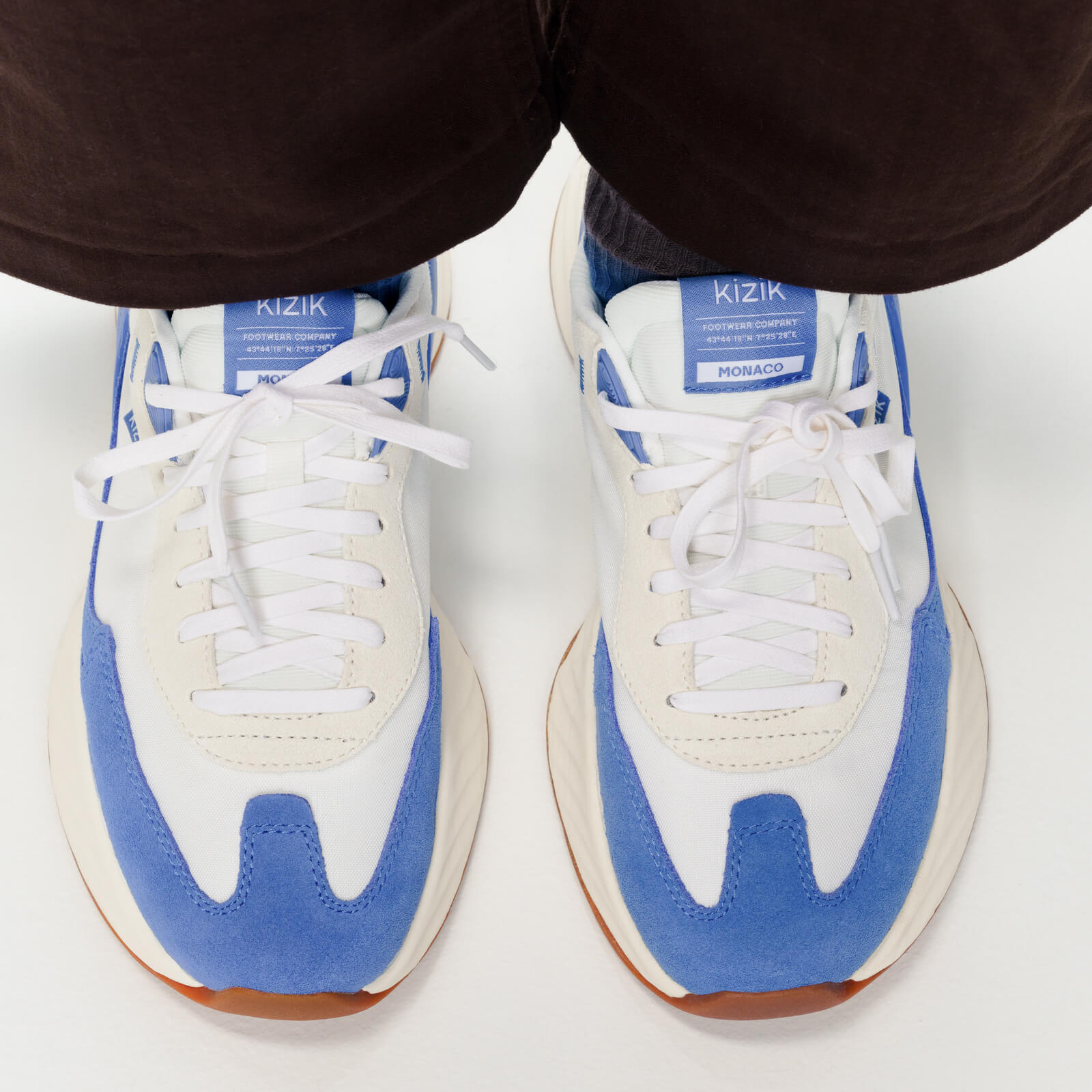 Men's Monaco - White/Granada Sky