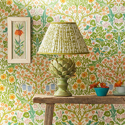 william morris lampshades