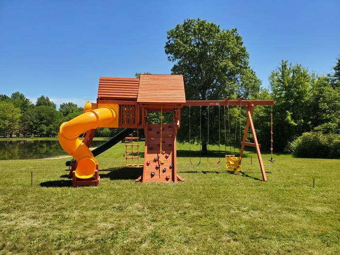 Swing Sets Medina, OH Woodplay Playsets Woodplay