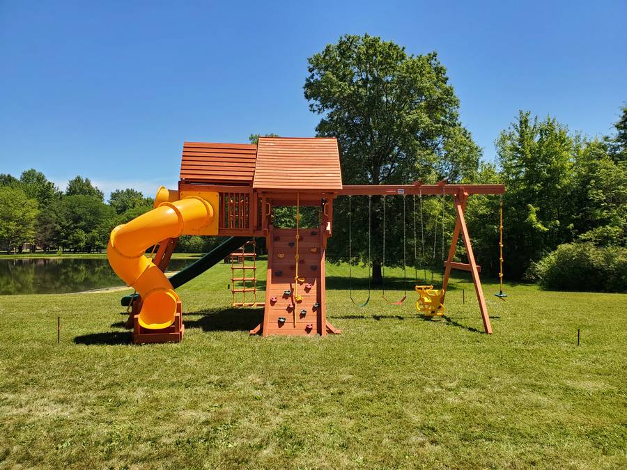 Swing Sets Medina, OH Woodplay Playsets Woodplay