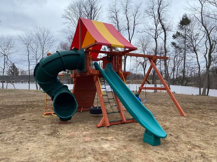 Swing Sets Flemington, NJ Woodplay Playsets Woodplay