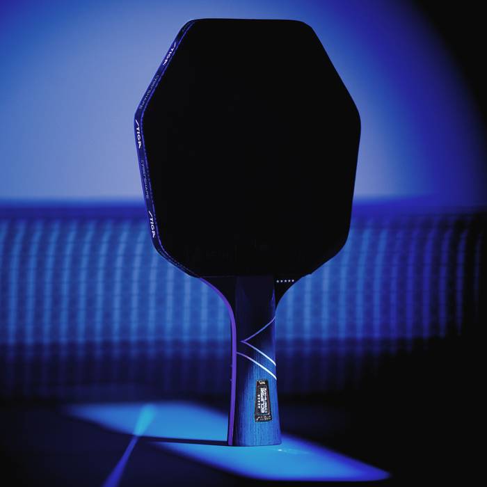 Hexagonal Table Tennis Racket STIGA Cybershape Eclipse Ping Pong Paddle – Professional Performance ...