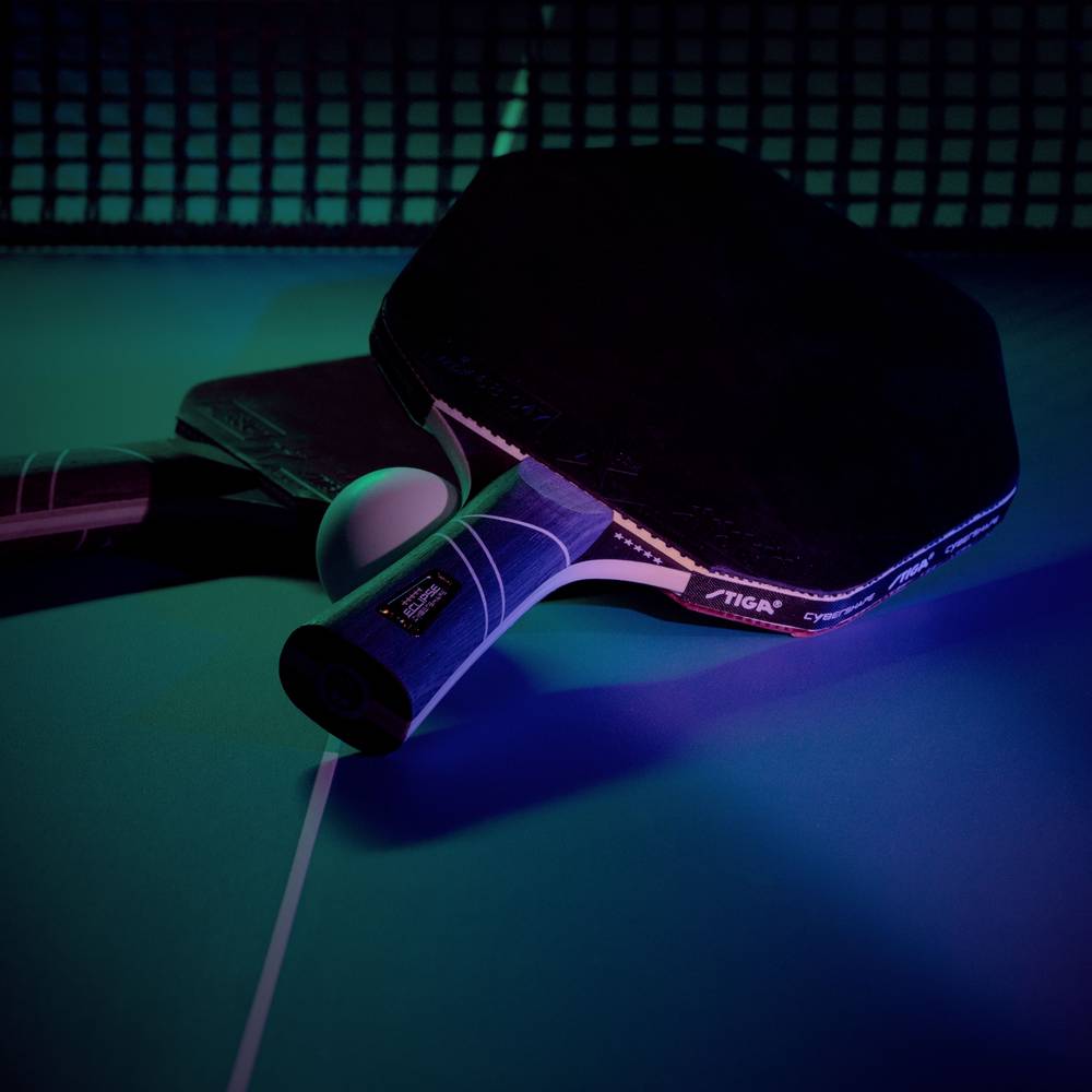 Hexagonal Table Tennis Racket STIGA Cybershape Eclipse Ping Pong Paddle – Professional Performance ...