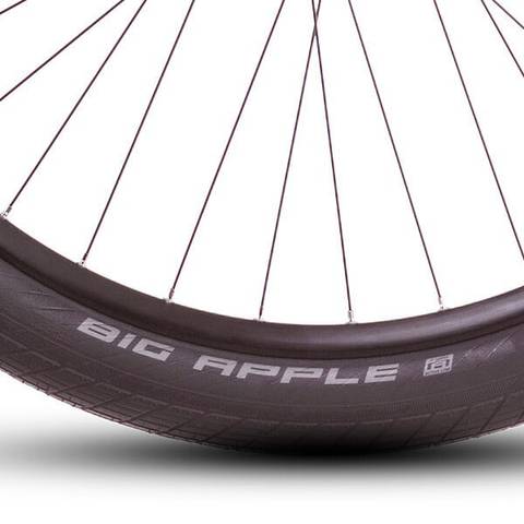 Cube Kathmandu Hybrid One 800 2025 Crossbar Schwalbe Big Apple Tyres