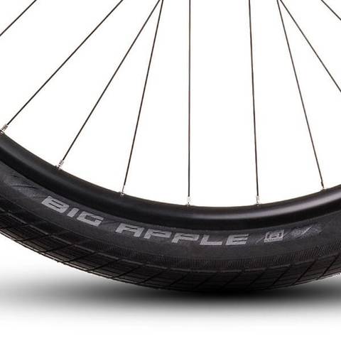 Cube Kathmandu Hybrid Pro 800 2025 Easy Schwalbe Big Apple Tyres