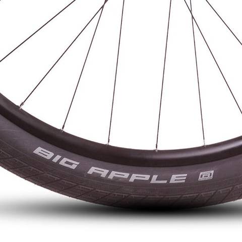 Cube Kathmandu Hybrid EX 800 2025 Crossbar Schwalbe Big Apple Tyres