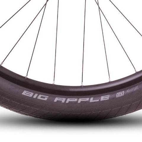 Cube Kathmandu Hybrid EX 800 2025 Easy Schwalbe Big Apple Tyres