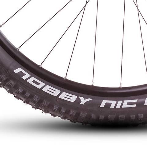 Cube Stereo Hybrid ONE44 Pro 800 2025 Schwalbe Nobby Nic Tyres