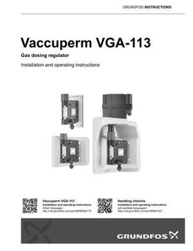 Vaccuperm VGA-113, Gas dosing regulator (US version)
