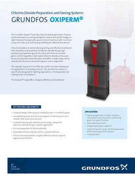 OXIPERM®, Chlorine Dioxide Preparation and Dosing Systems (Data sheet)