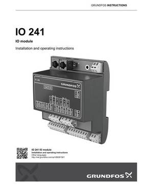 IO 241, IO module (Installation and operating instructions)