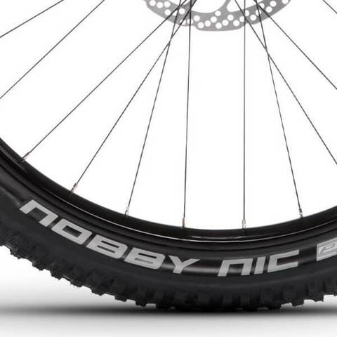 Haibike AllTrack 7 2025 Schwalbe Nobby Nic Tyres 