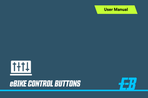 Bosch eBike Controls User Manual