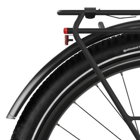 Haibike Trekking 6.5 2025 Low Mudguards and Pannier Rack