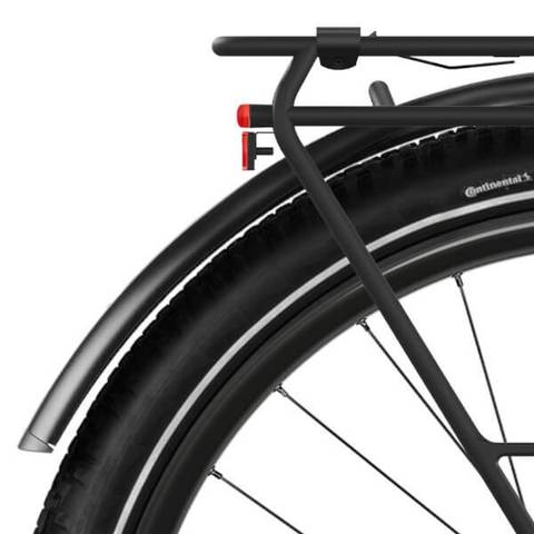 Haibike Trekking 7 2026 Crossbar Mudguards and Pannier Rack