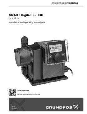 SMART Digital S - DDC, up to 15 l/h (I & O instructions)