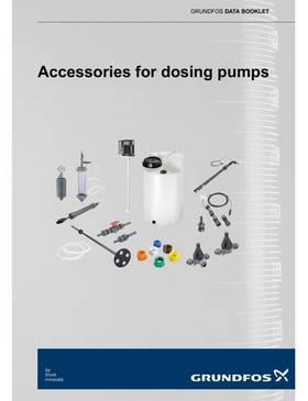 Accessories for dosing pumps (Data booklet)